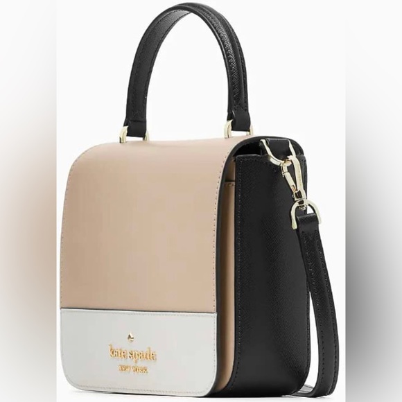 KATE SPADE 🆕 Staci Square Crossbody. Warm Neutrals, Beautiful! 🤩 - Picture 2 of 4